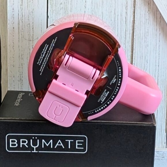 NWT Brumate LIMITED EDITION MĂĽv 15oz, PINK CHECKER - Picture 4 of 6